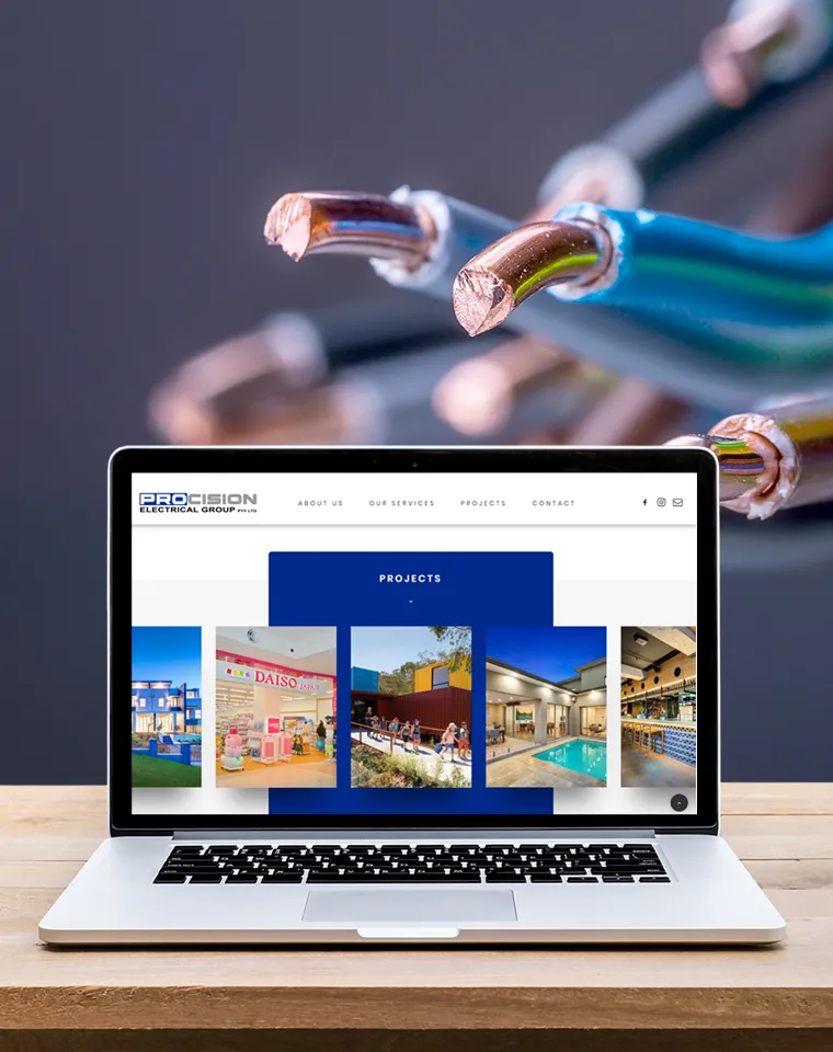 Procision Electrical - Wordpress Design and Development