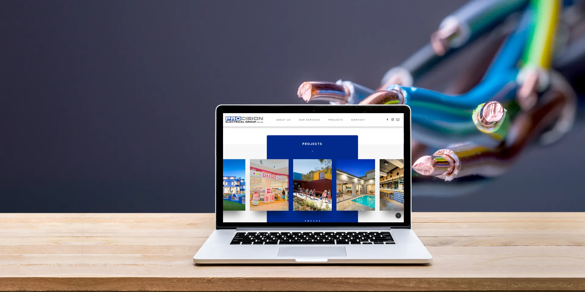 Procision Electrical Website Design