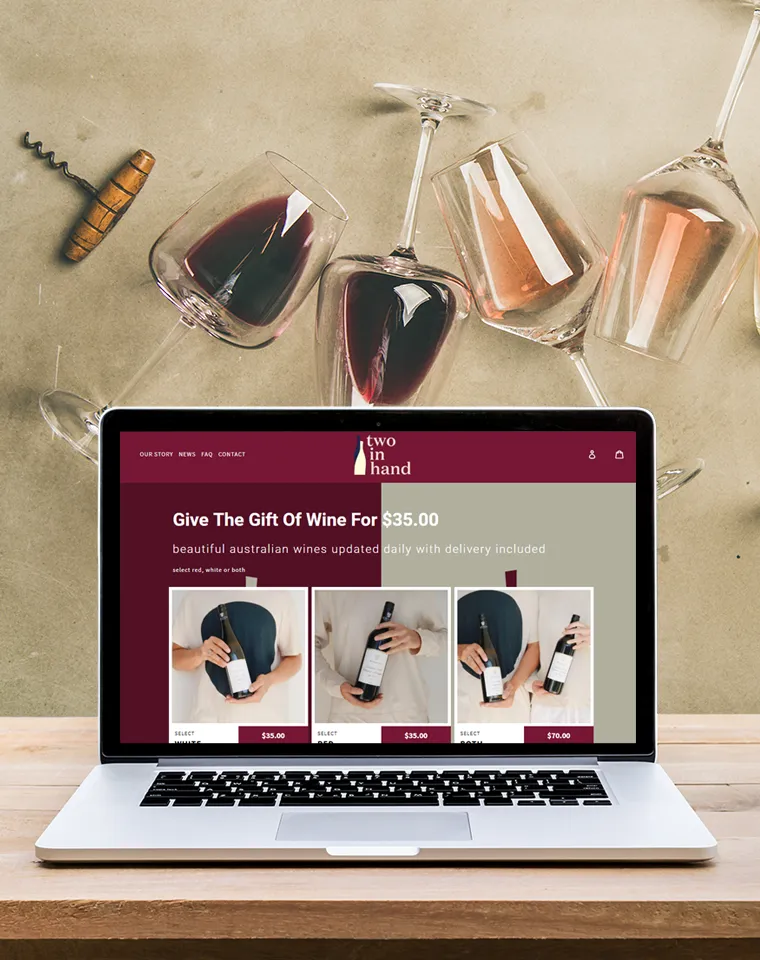 TwoInHand - Shopify Design and Development